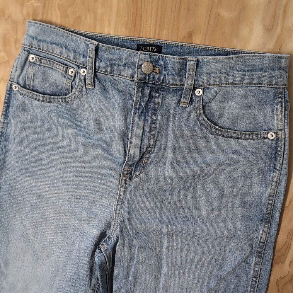 J. Crew High Rise Classic Vintage Jeans Blue Denim Classic Women's 30x28 Light